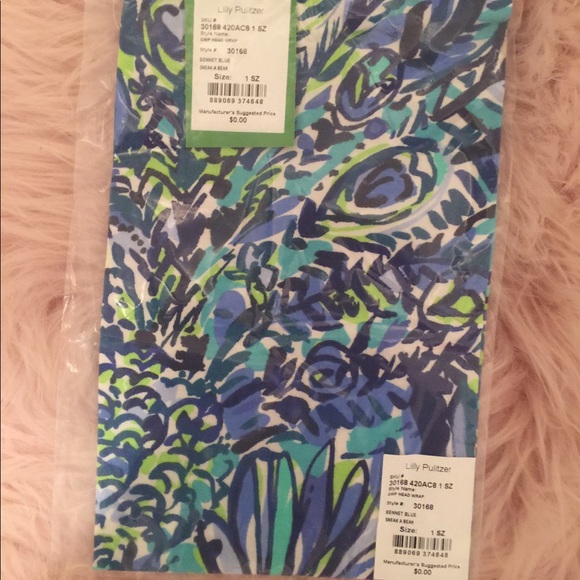 Lilly Pulitzer head wrap - Picture 2 of 3